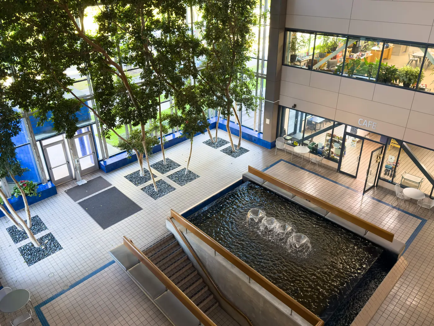 Atrium water feature