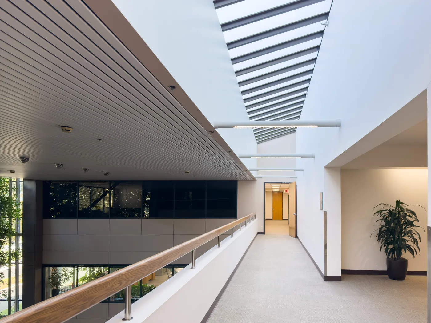 Skylit corridor