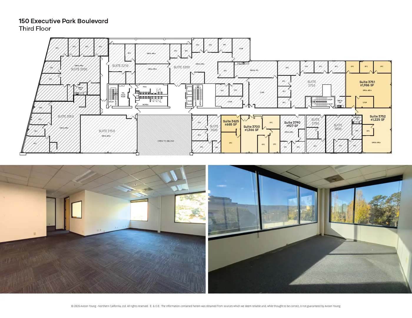 3rd Floor, 150 Executive Park Blvd