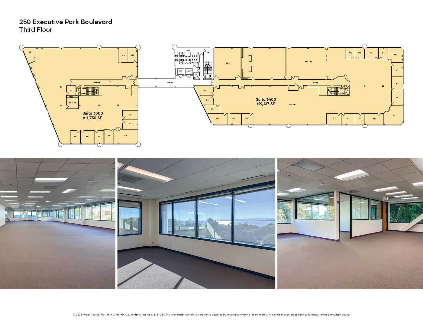 3rd Floor, 250 Executive Park Blvd
