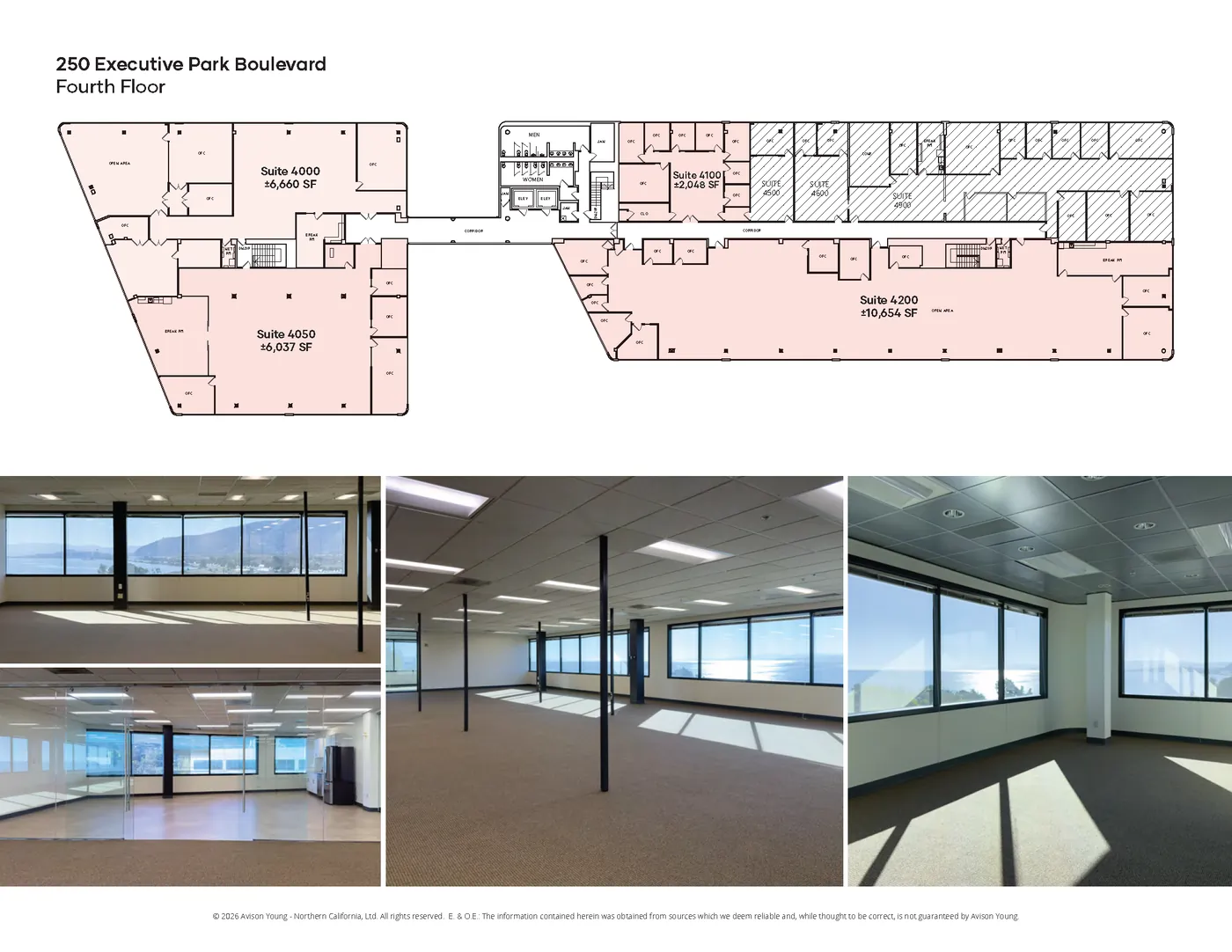 4th Floor, 250 Executive Park Blvd