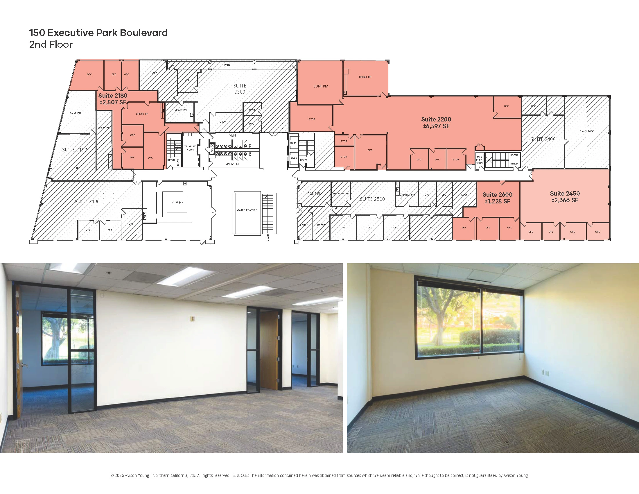 2nd Floor, 150 Executive Park Blvd