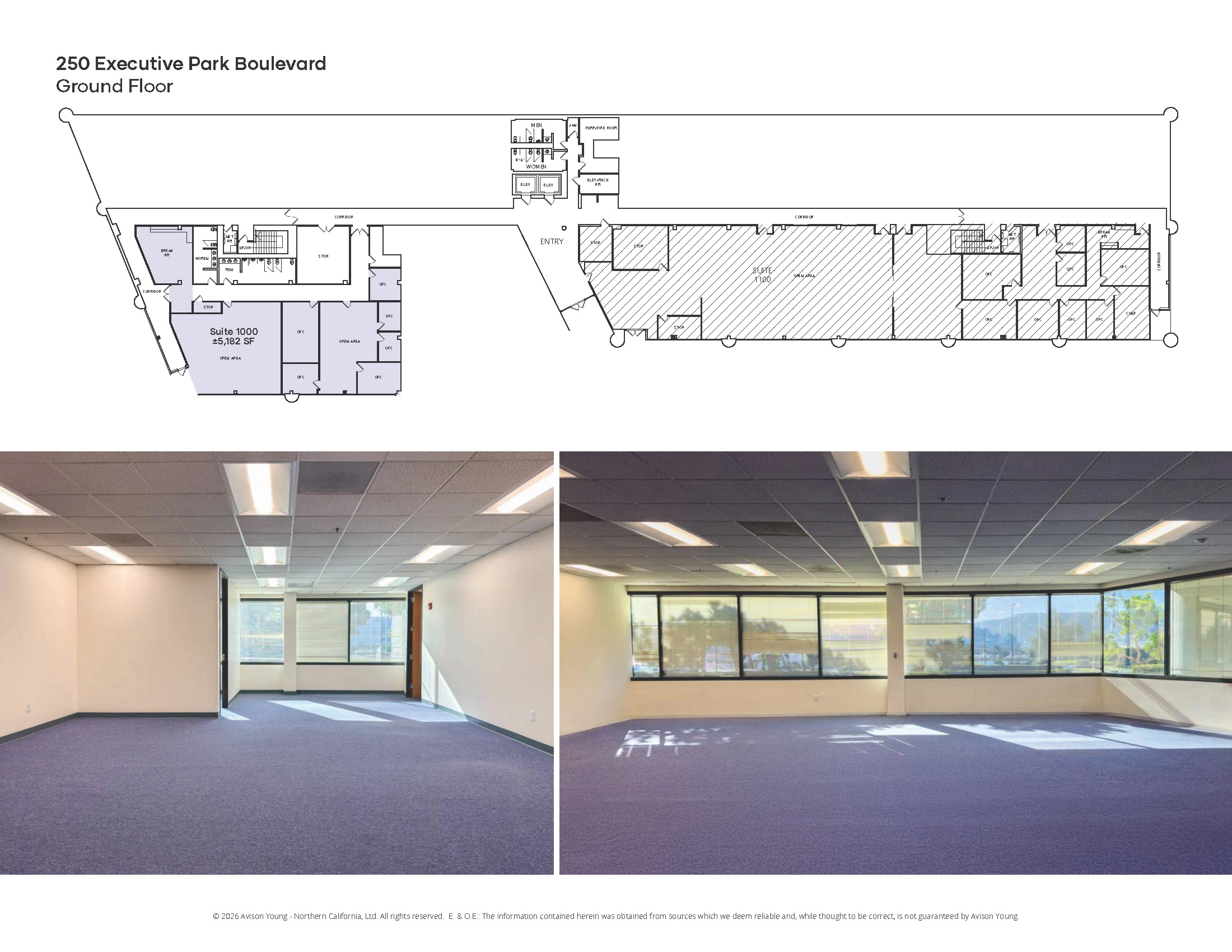Ground Floor, 250 Executive Park Blvd